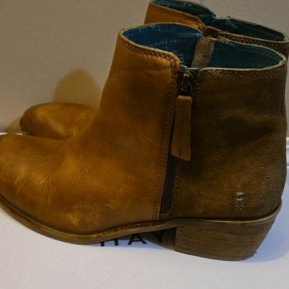 Womens Size 11 Genuine Leather Short Western Style Boot - Picture 6 of 12